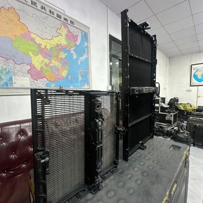 글로샤인 P3.91 screen installation with aluminum alloy frame